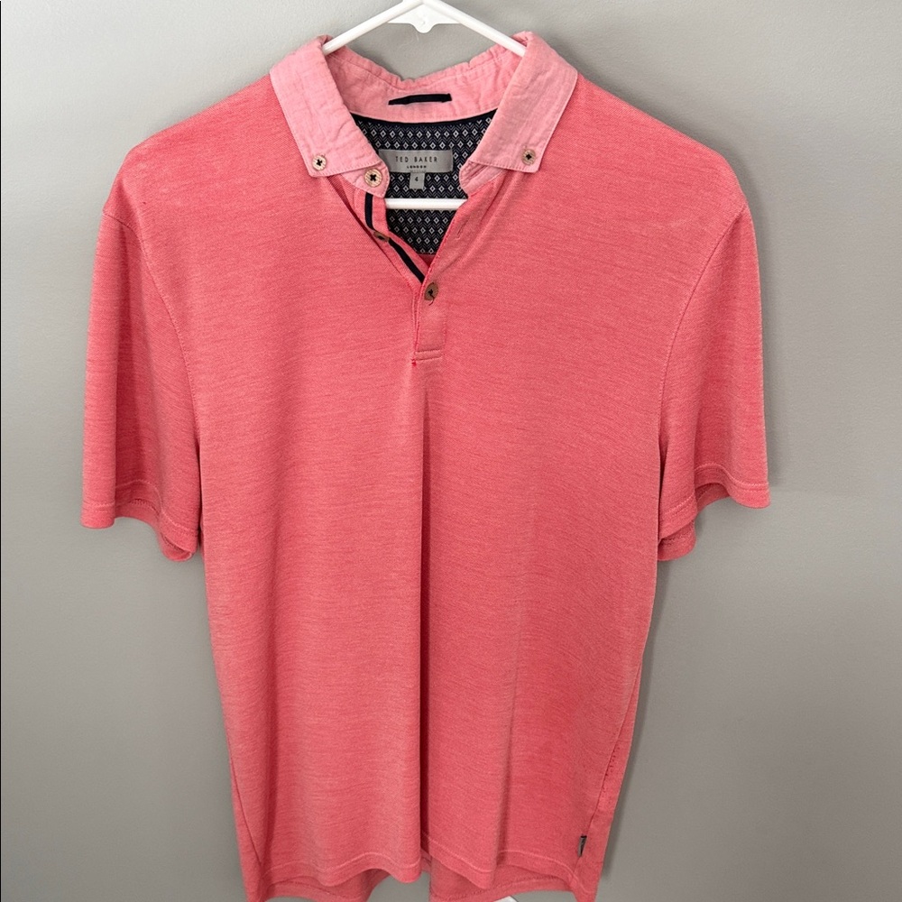 Ted Baker Coral Polo Shirt